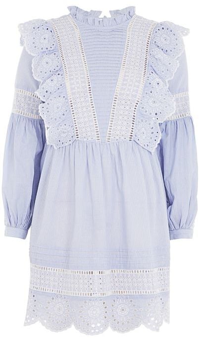 Zimmermann or Self-Portrait fans will fall for this feminine frilled smock dress ($90).