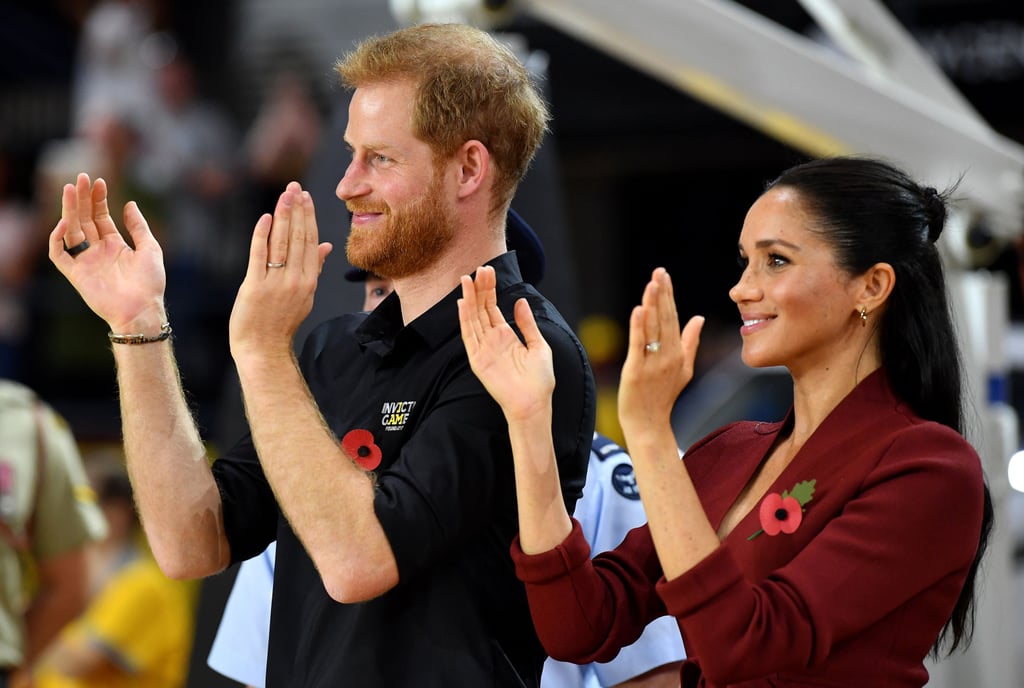 Meghan Markle Kissed on Cheek By Invictus Games Athlete 2018 POPSUGAR(01)