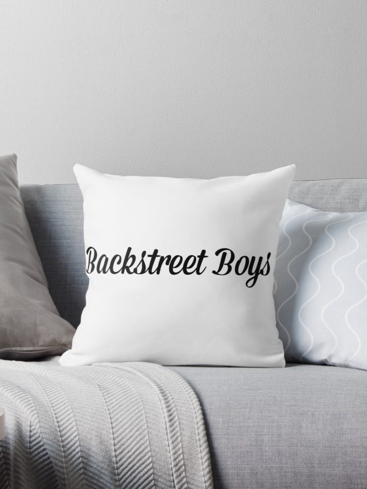 Backstreet Boys Throw Pillow