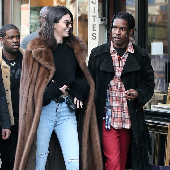 Kendall Jenner and ASAP Rocky Out in Paris January 2017