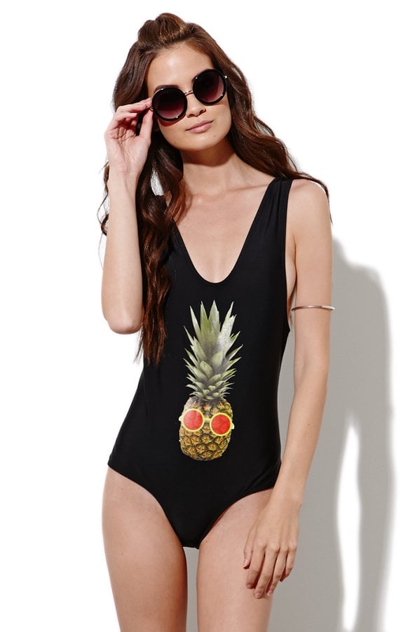 Beach Riot Pineapple Swimsuit