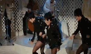 And Liza dancing! So perfect.