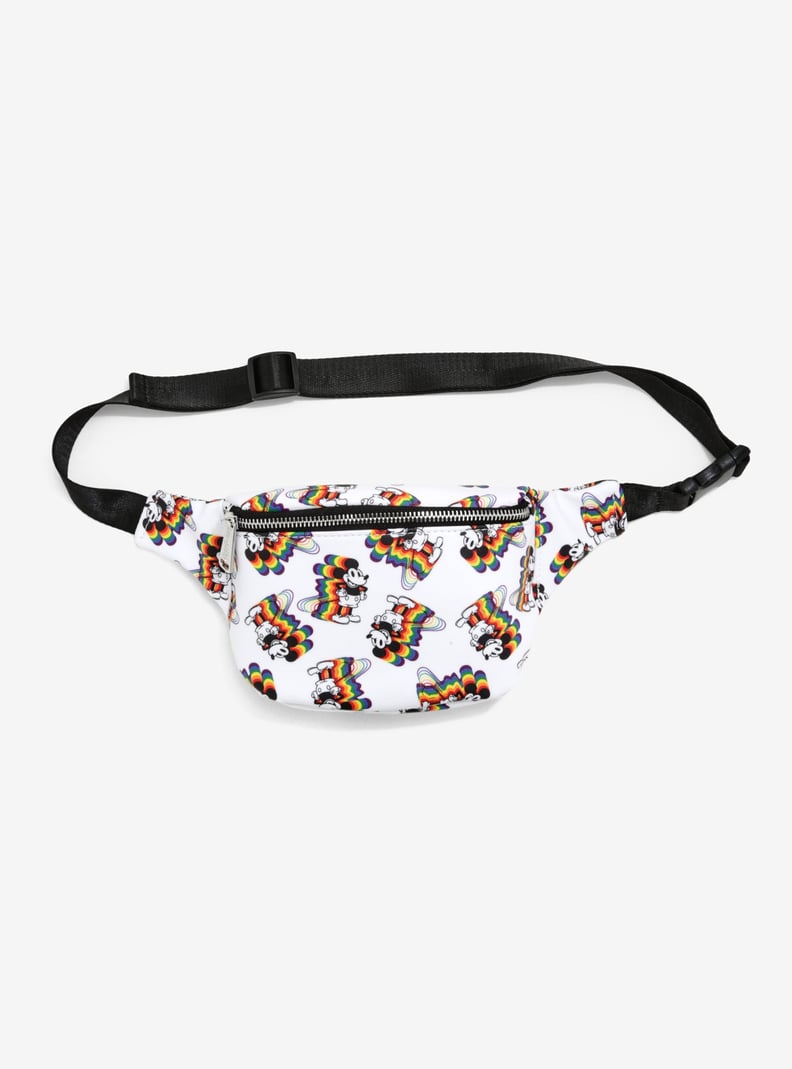 Loungefly Disney Mickey Mouse Rainbow Hip Pack