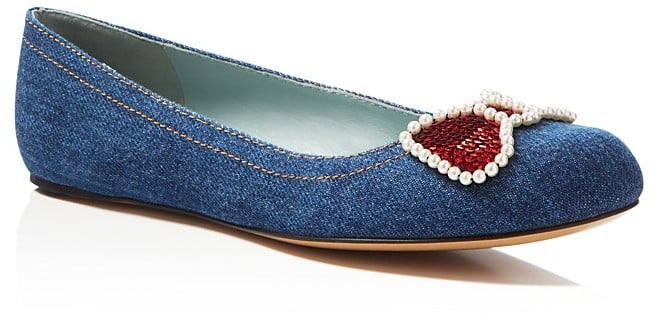 Marc Jacobs Caroline Sequin Flat ($295)