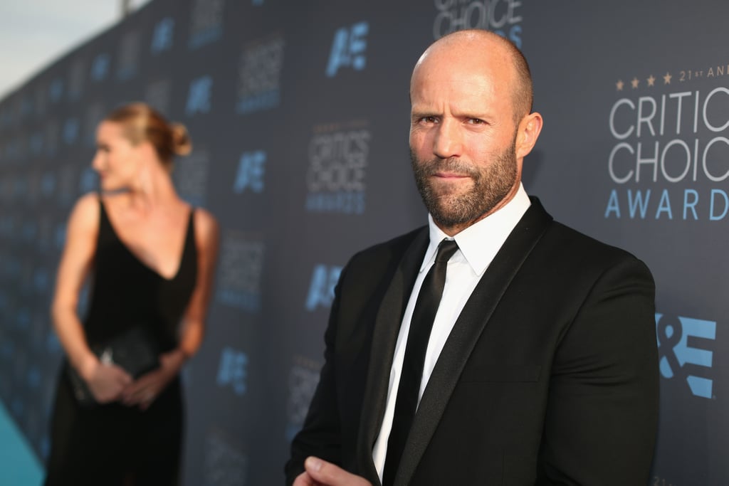 Pictured: Rosie Huntington-Whiteley and Jason Statham