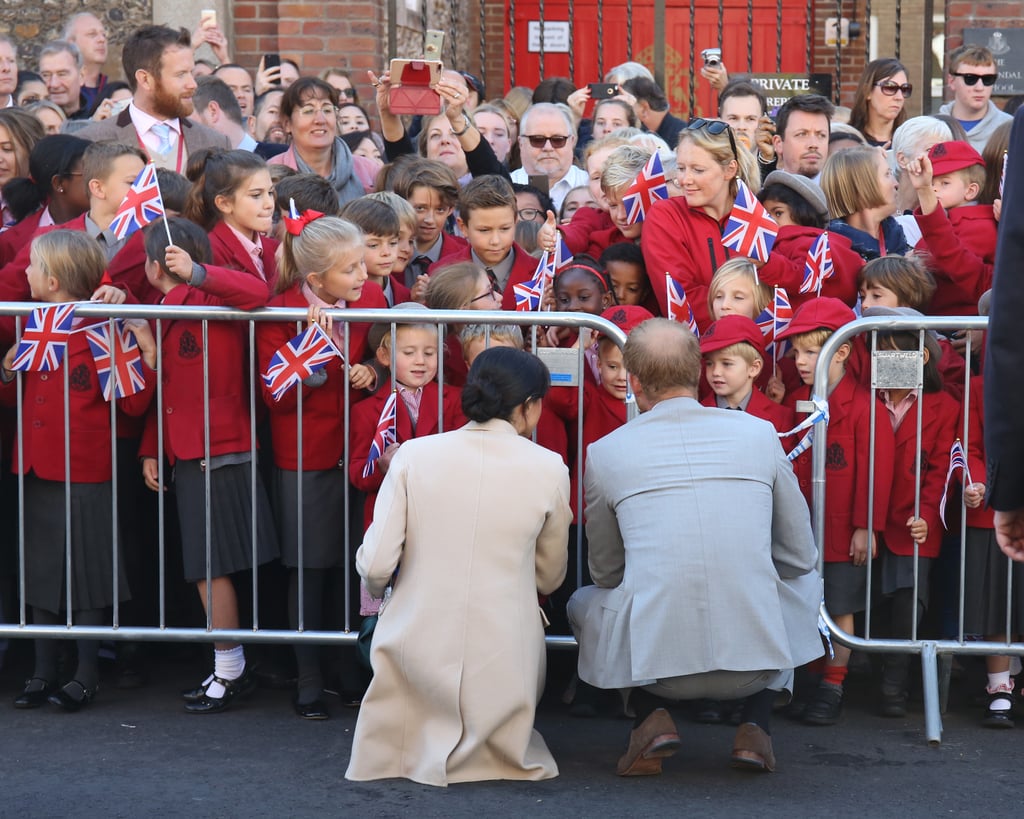 Prince Harry and Meghan Markle Cute Moments in Sussex 2018