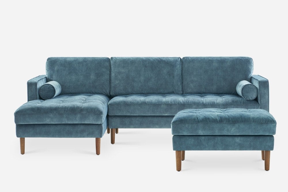 Castlery Madison Sectional Sofa With Ottoman
