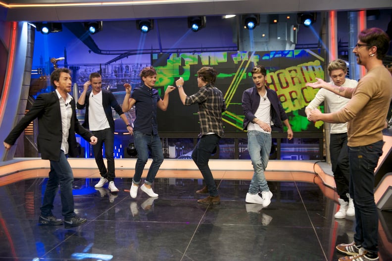 One Direction on El Hormiguero TV Show in 2012