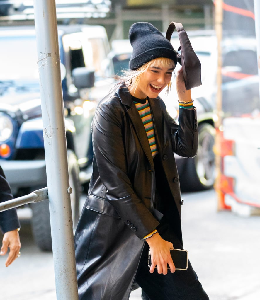 Dua Lipa Reveals Her New Bangs Are Due to Bleach Damage Dua Lipa Reveals Her New Bangs Are Due to Bleach Damage