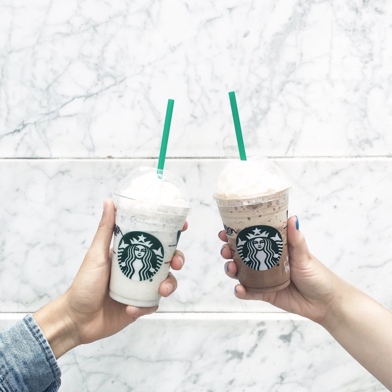starbucks frappuccino cup sizes