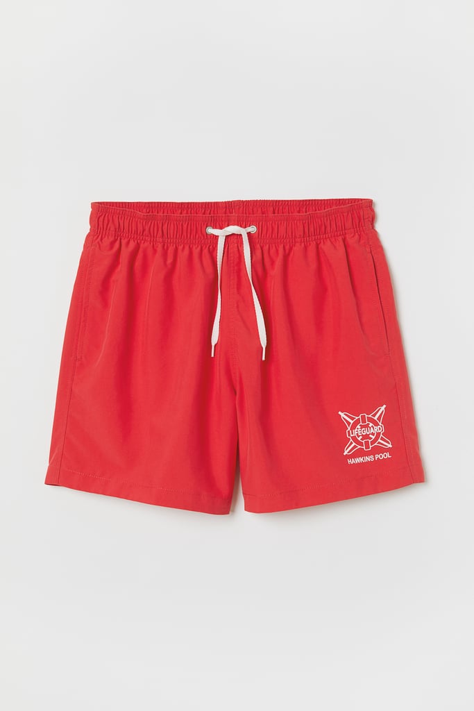 H&M x Stranger Things Swim Shorts (£13)