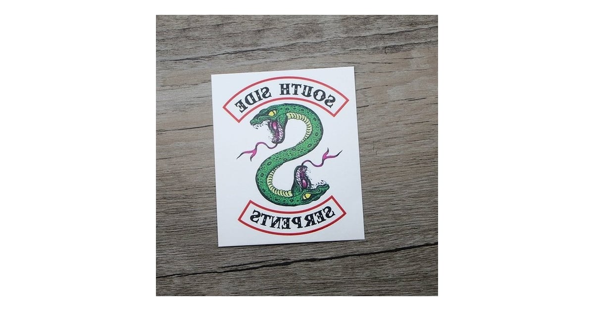 Southside Serpents Temporary Tattoos | Riverdale: 35 Jughead Jones Gifts  For That Special Weirdo in Your Life | POPSUGAR Entertainment Photo 14