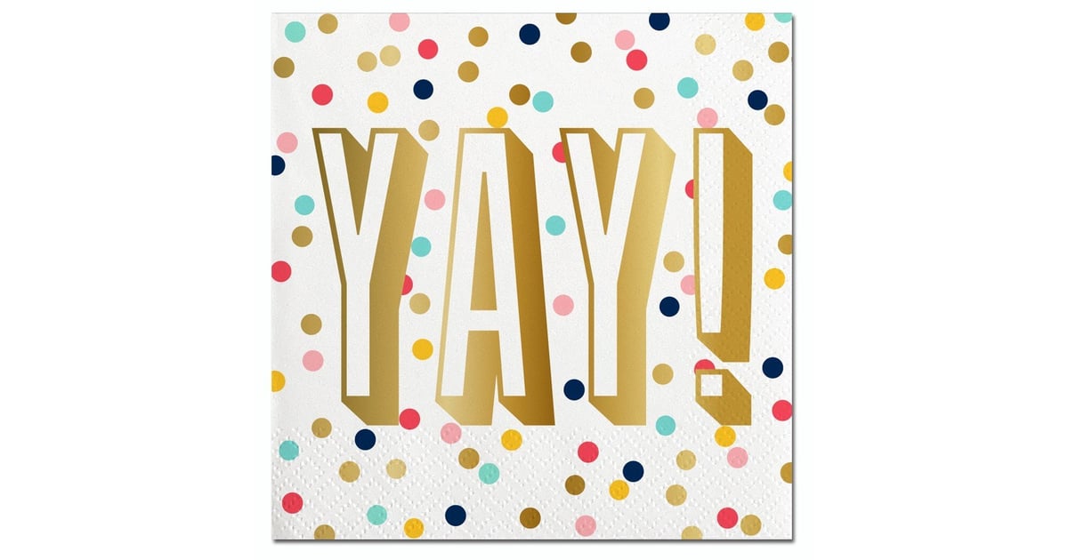 Set of 20 Cocktail Napkins (9) Amazon Prime Spring Party Supplies