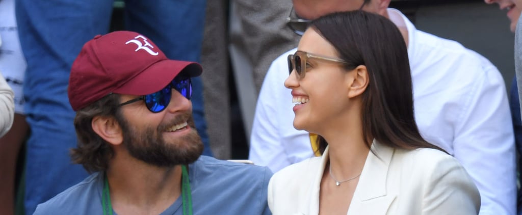 Bradley Cooper and Irina Shayk at Wimbledon 2016