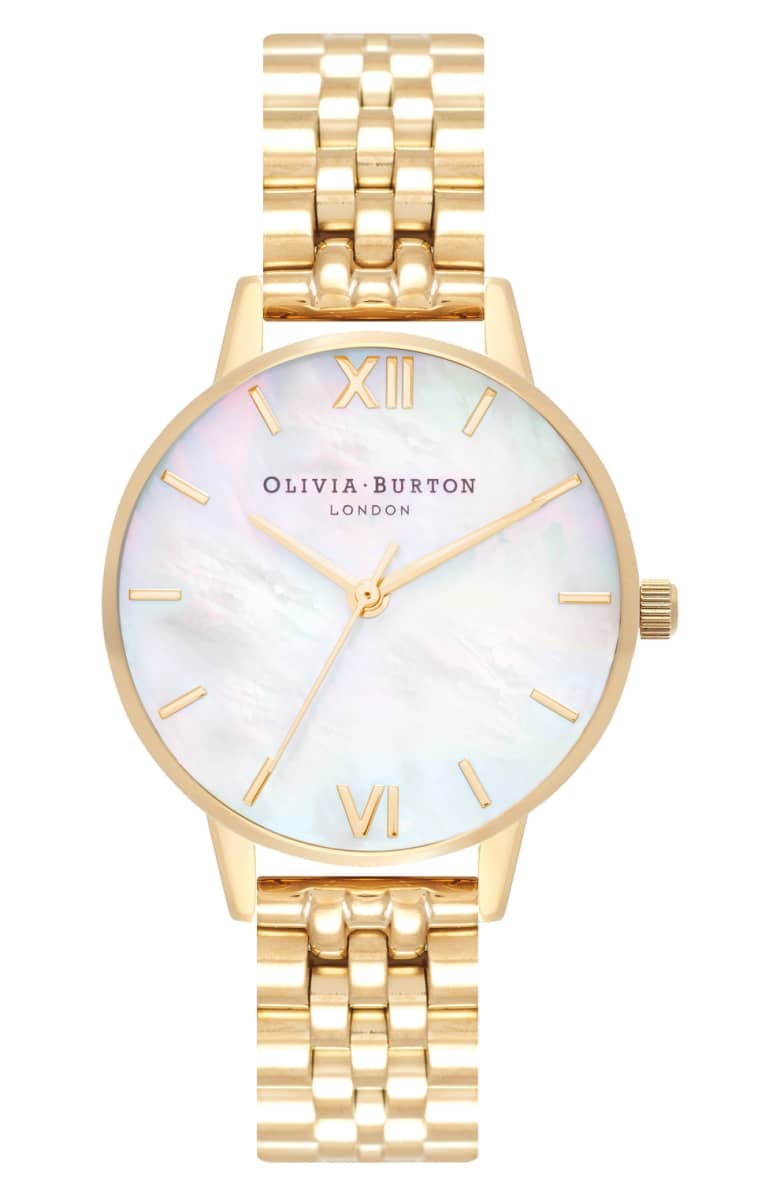 Olivia Burton Mother of Pearl Bracelet Watch