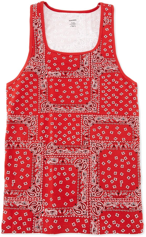 2xist Bandana-Print Stretch-Knit Tank