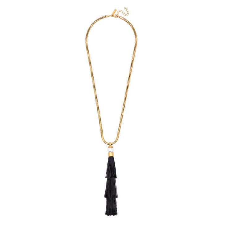 Rachel zoe tassel necklace clearance