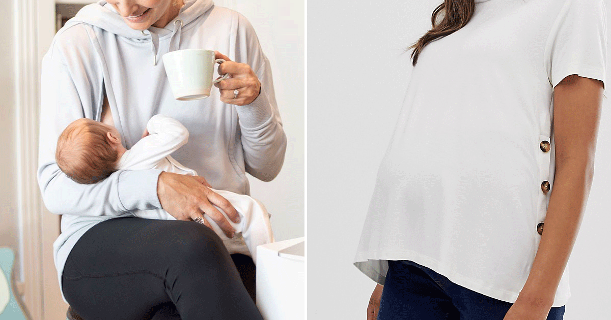 Maternity Clothing You Can Wear While Breastfeeding POPSUGAR Family