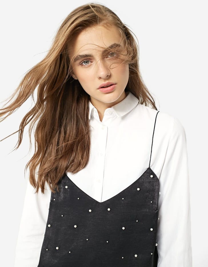 stradivarius knitted top