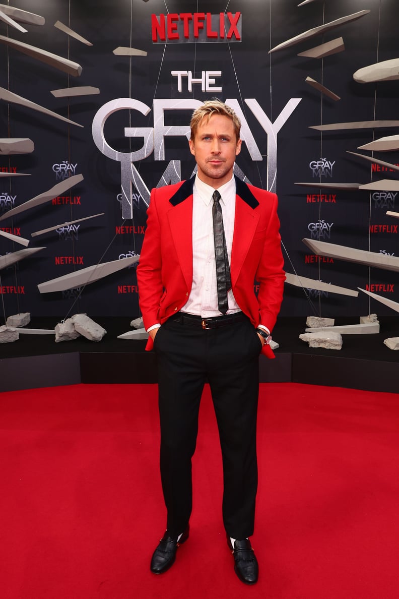 Ryan Gosling at the Berlin Premiere of "The Gray Man"
