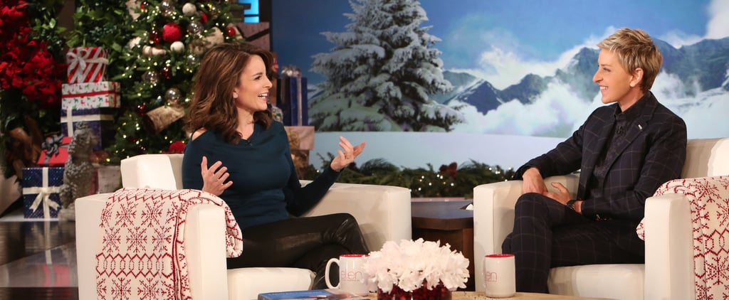 Tina Fey on The Ellen DeGeneres Show December 2015
