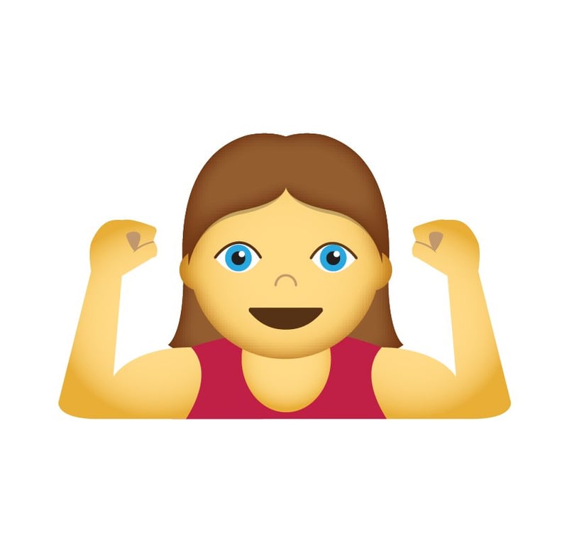 girl raising hand emoji