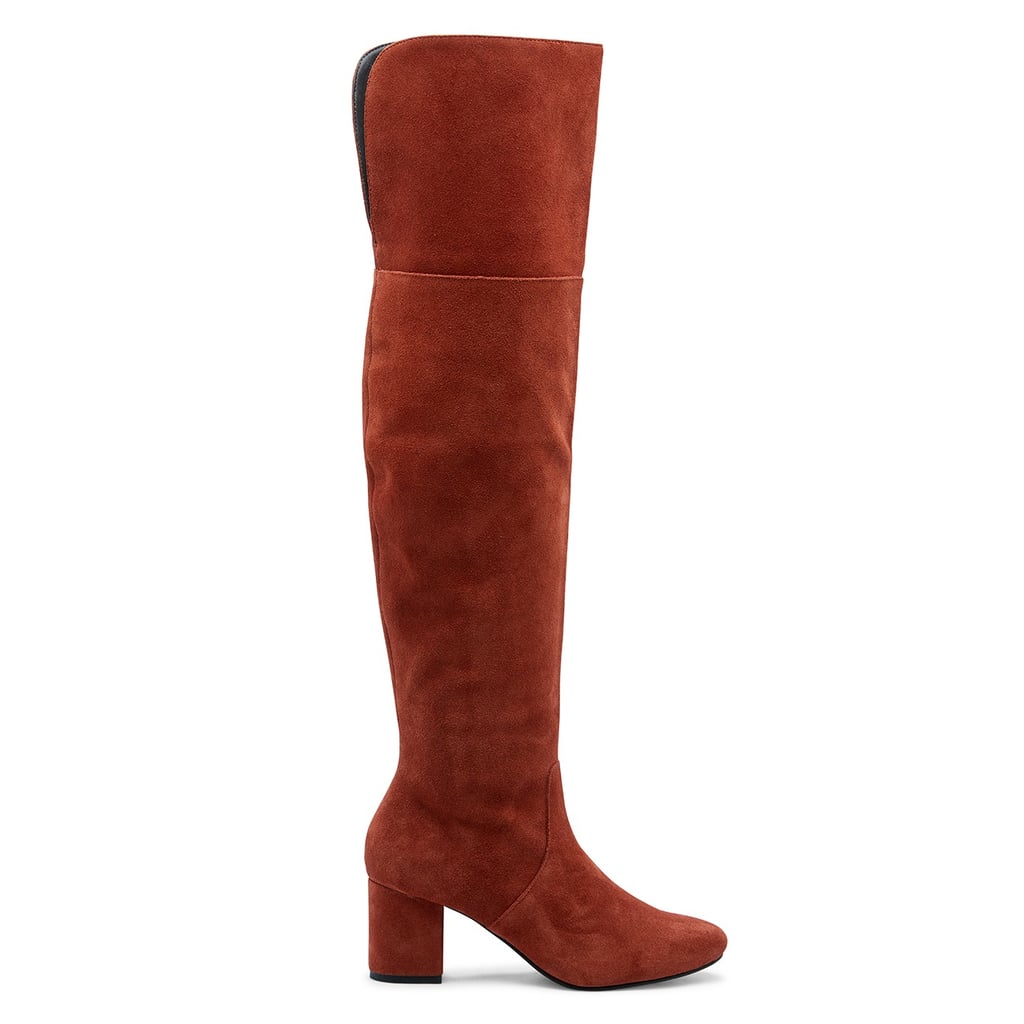 Sole Society Suede Over-the-Knee Boots