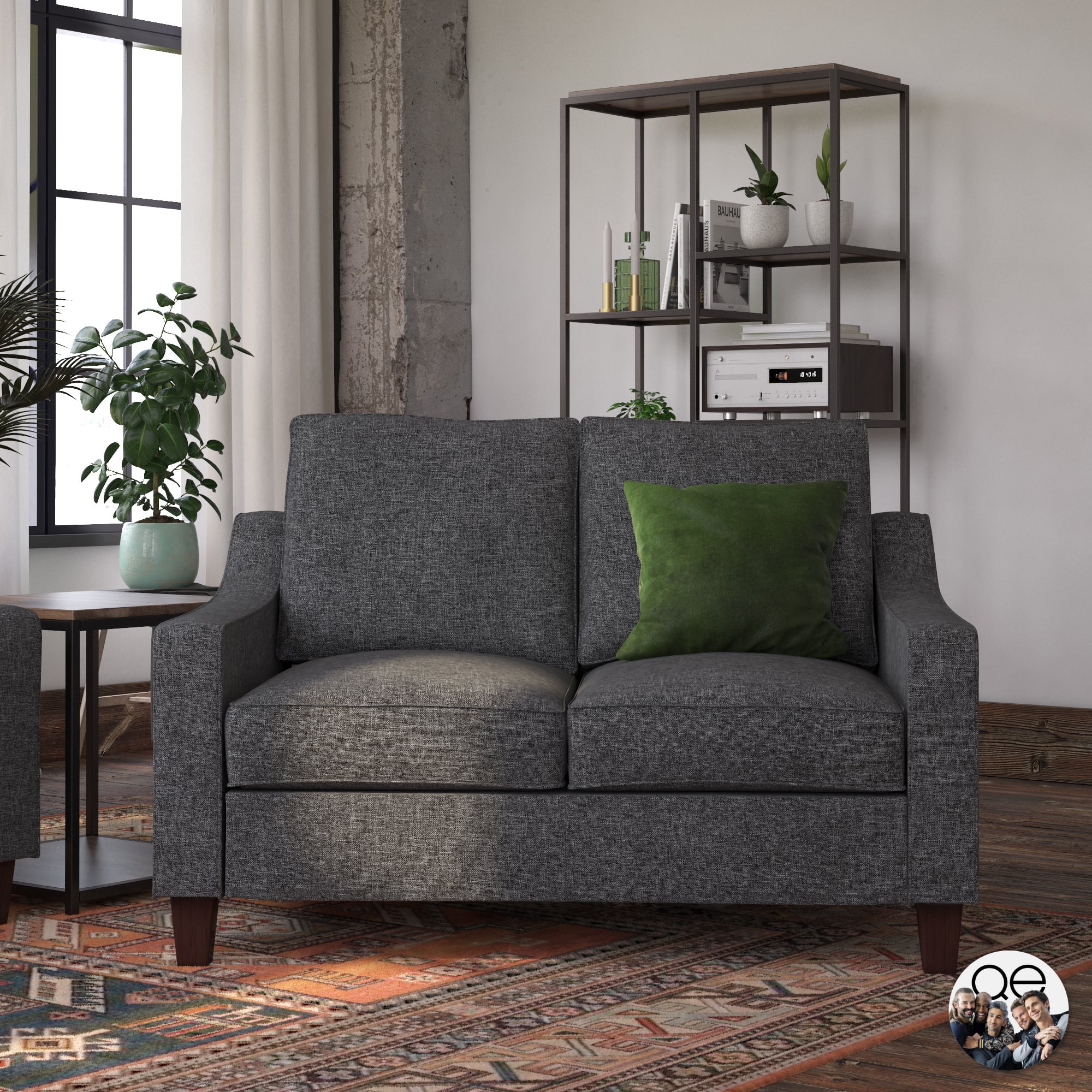 Queer Eye Luke Loveseat Shh Walmart s New Queer Eye Furniture