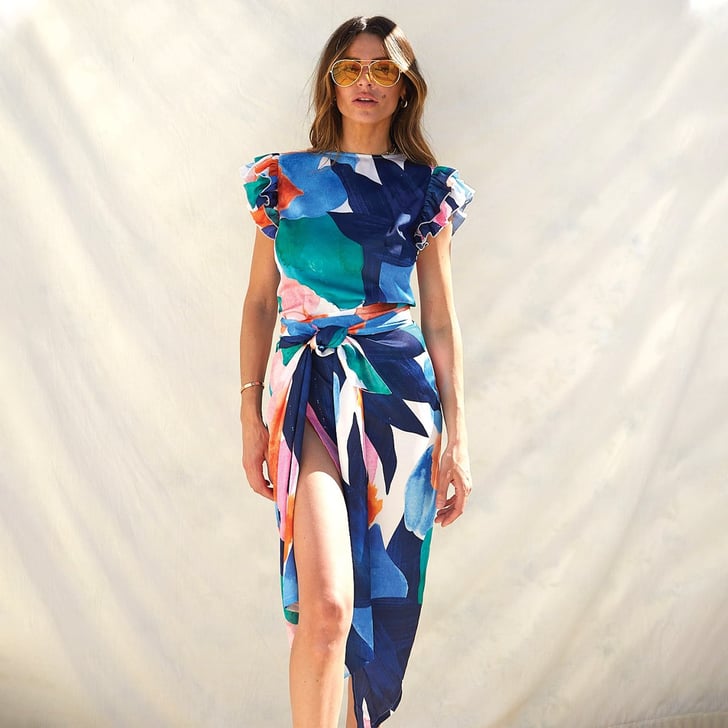 Never Fully Dressed Artist Print Jaspre Skirt | Best New Clothes and Accessories | July 2020 ...