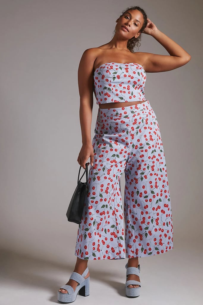 April Must Have: Maeve Tube Top and Wide-Leg Pant Set