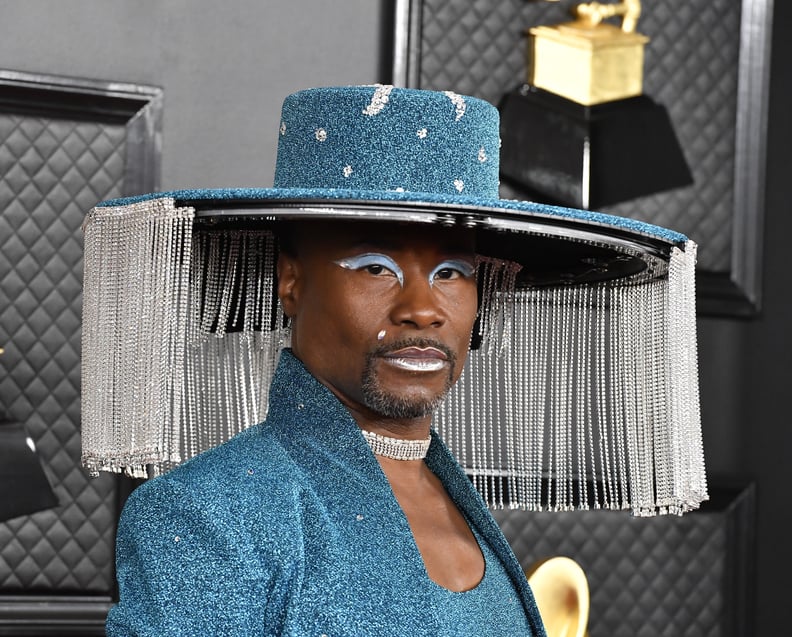 Billy Porter's Teal-and-Silver Celebration at the 2020 Grammys