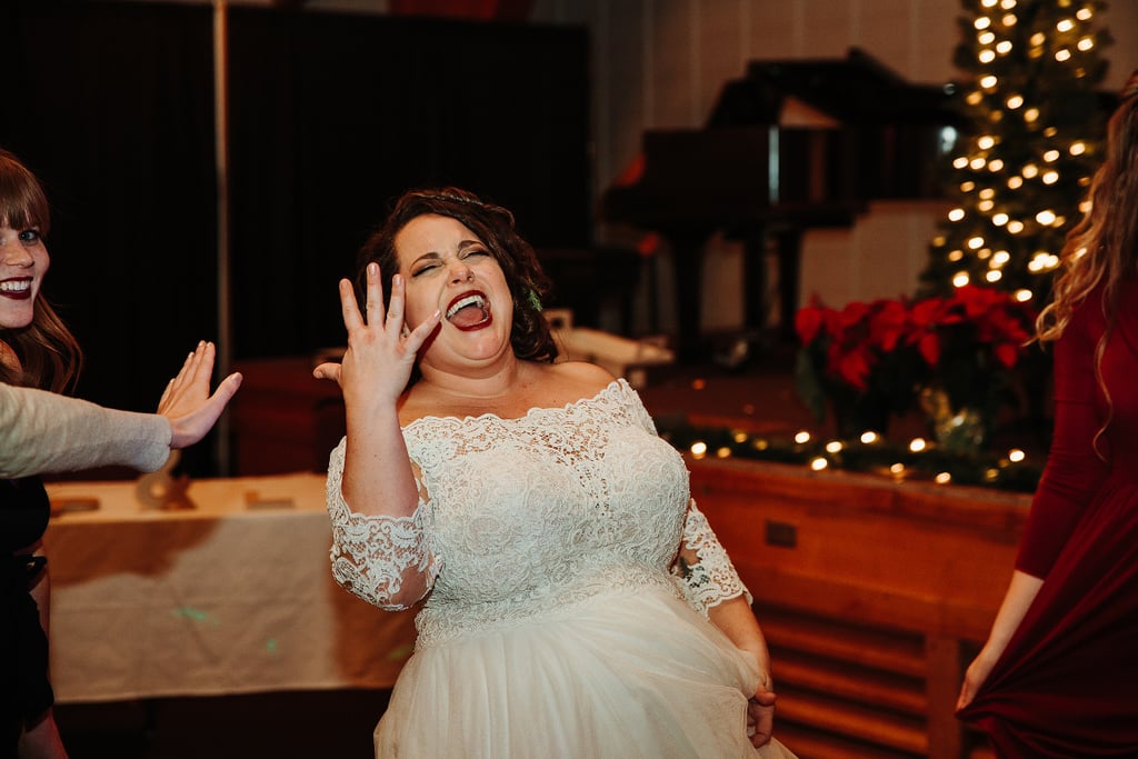 Quirky Christmas Wedding