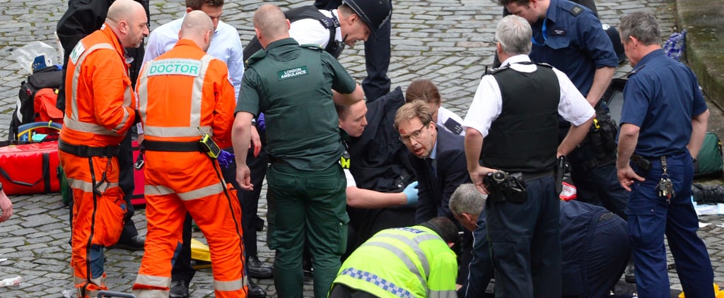 Tobias Ellwood Tries to Save Officer in London Attack