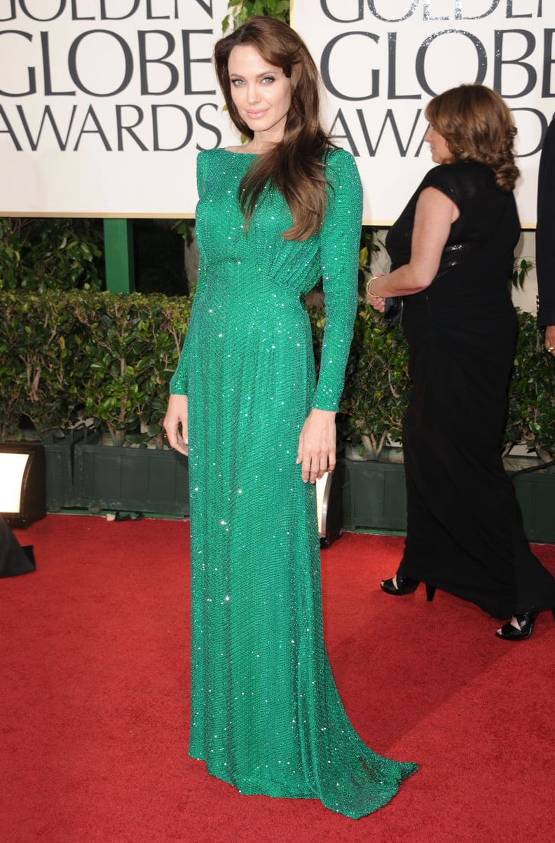 Angelina Jolie at the 2011 Golden Globe Awards