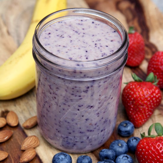 Almond Berry Banana Yogurt Smoothie