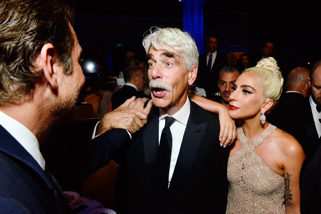 Lady Gaga and Bradley Cooper at American Cinematheque Awards POPSUGAR