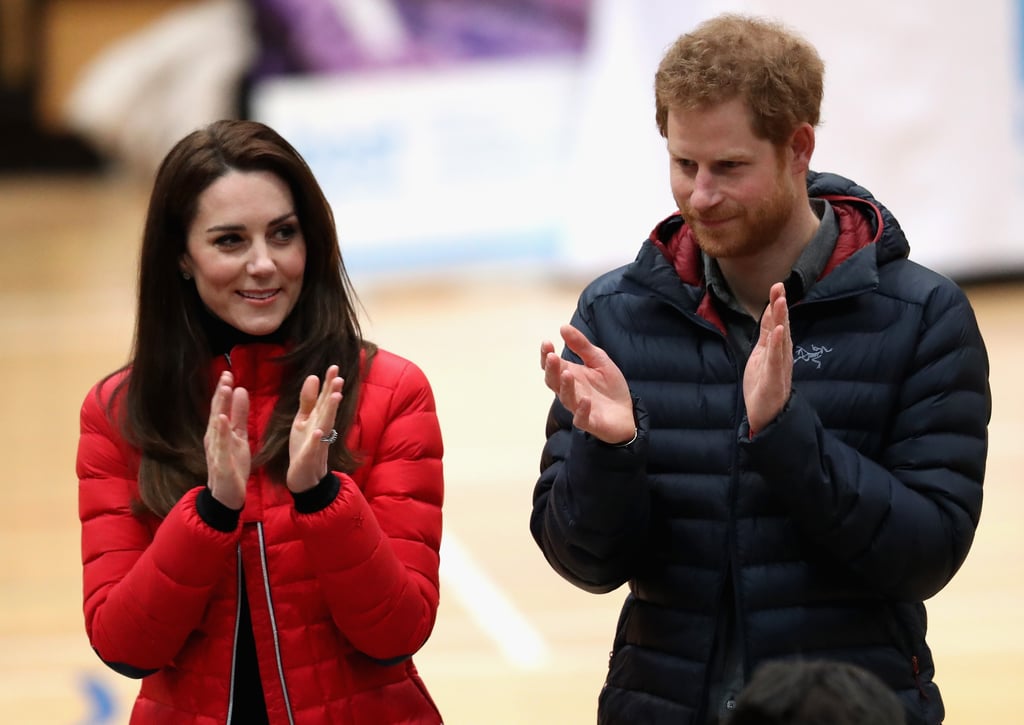 Prince Harry, Kate Middleton, Prince William at Olympic Park
