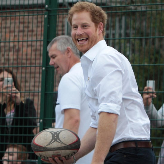 Prince Harry Visits RFU Community Rugby Programme June 2016