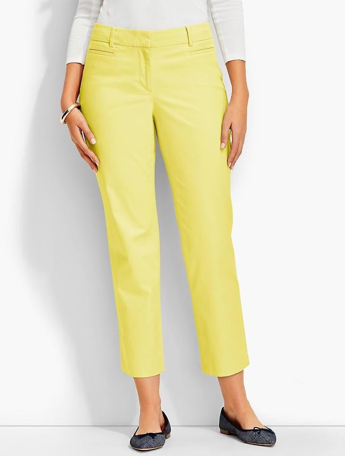Talbots Perfect Curvy Fit | Victoria Beckham Somehow Made Yellow Trousers  Look Black-Tie Appropriate | POPSUGAR Fashion Photo 10