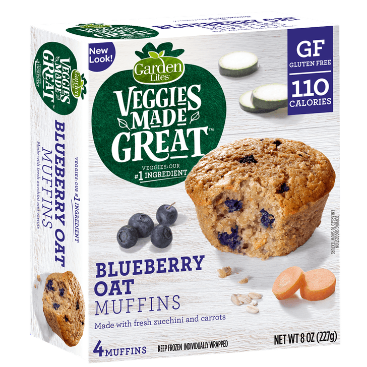Blueberry Oat Muffins Garden Lites Muffins POPSUGAR Fitness Photo 4