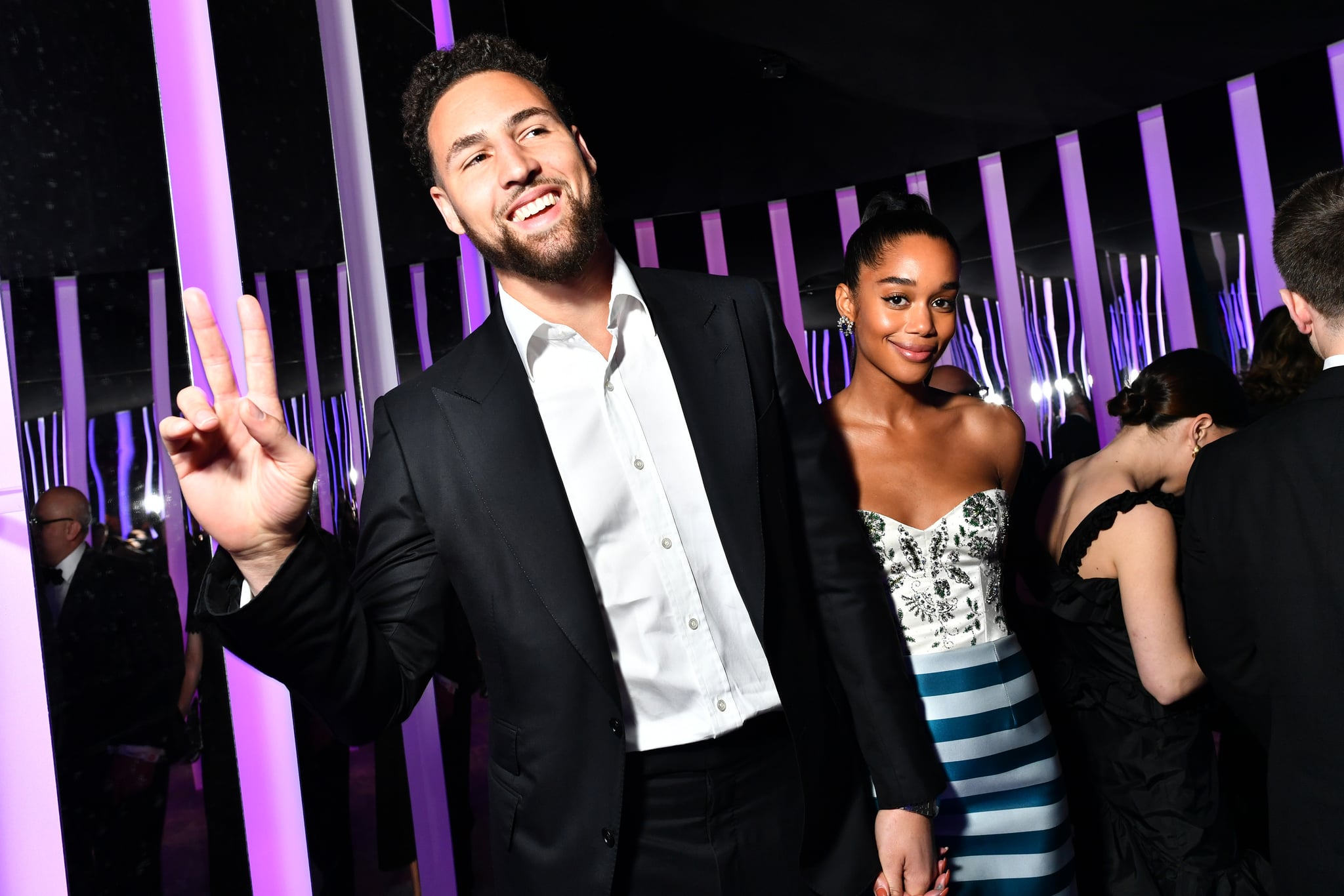 Laura Harrier And Klay Thompson S Cutest Pictures Popsugar Celebrity Uk Photo 5