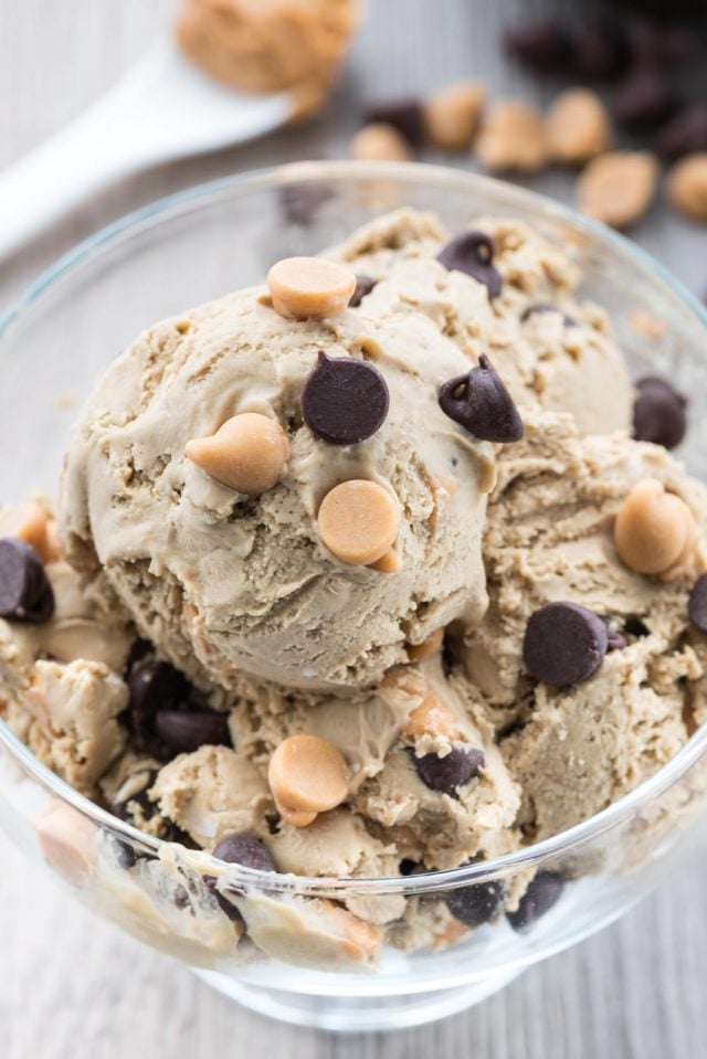 Peanut Butter Avocado Ice Cream