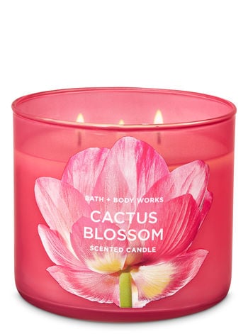 Bath and Body Works Cactus Blossom 3-Wick Candle