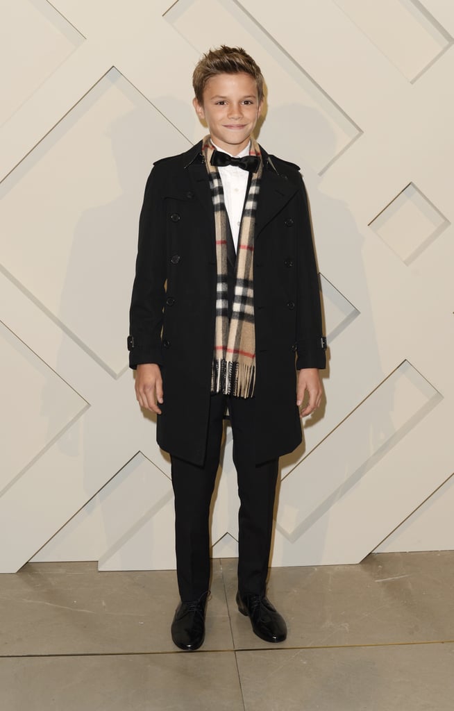 Romeo Beckham at Burberry Festive Campaign Launch | Photos