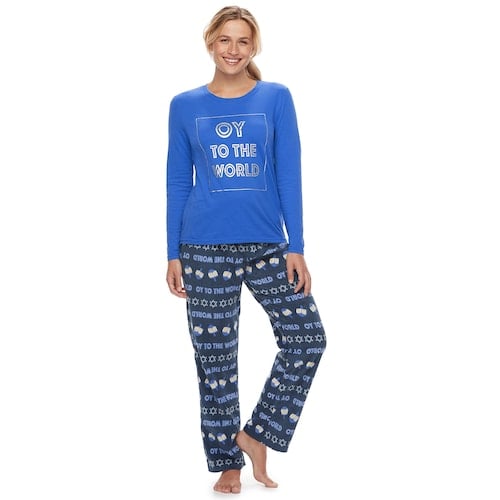 Women's Jammies  "Oy to the World" Pajama Set