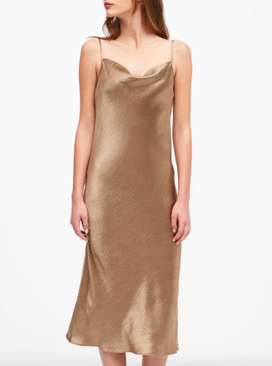 Petite Satin Midi Slip Dress | Best ...