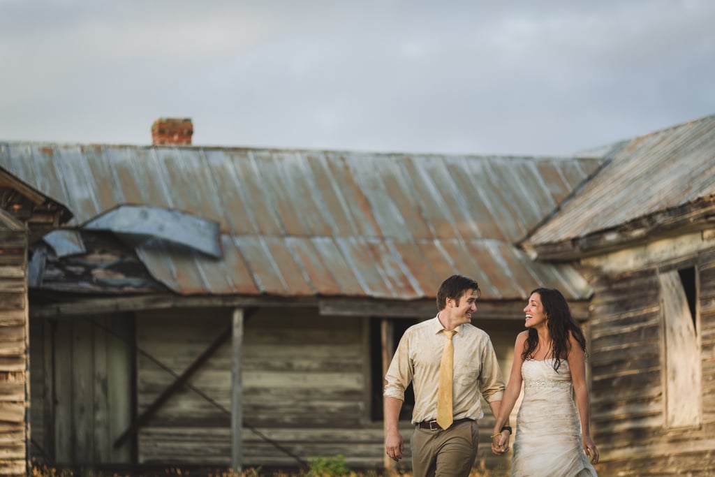 Muddy Trash-the-Dress Shoot