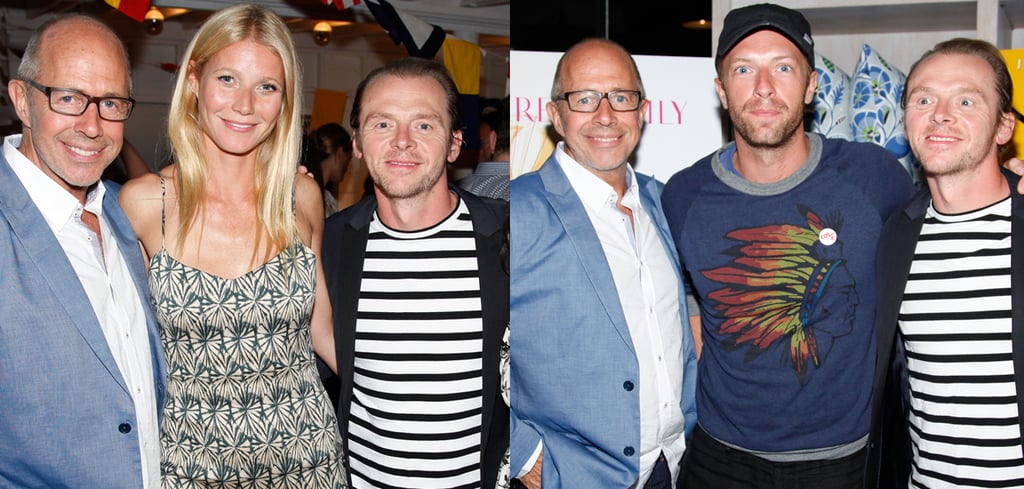 Gwyneth Paltrow and Chris Martin at Hamptons Screening