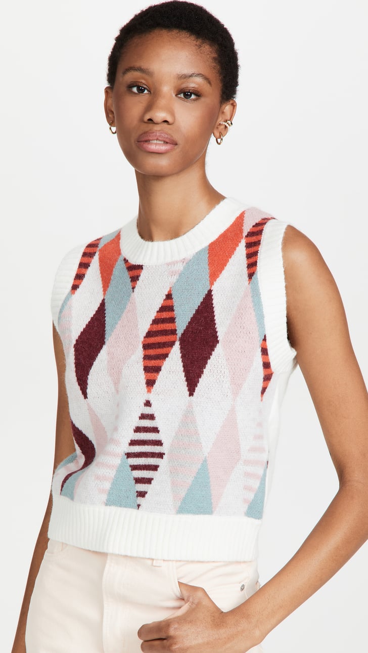 Glamorous Sweater Vest 14 Ways to Style a Sweater Vest POPSUGAR