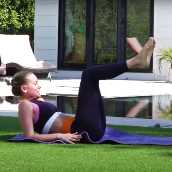Watch Brie Larson's and Blogilates's at-Home Ab Workout